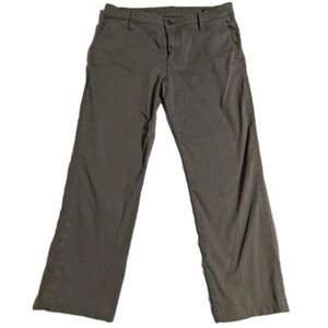 Mavi Edward Slim Straight Pants Men's 34 Olive Stretch Cotton Chinos Altered